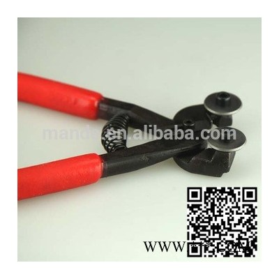 曼德MDQ05玻璃DIY工具分离开界钳瓷砖马赛克工具双轮钳硬质合金轮瓷砖五金加工工具图3