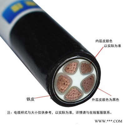 供应金环宇电缆,WDZ-YJY23 4*25+1*10电缆,电力电缆,铠装电缆 WDZ-YJY23低卤低烟电缆图3