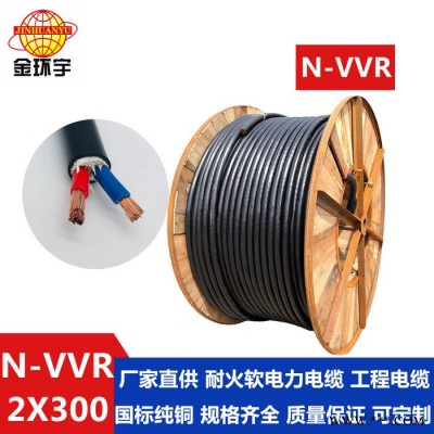 金环宇电线电缆**N-VVR 2*300电缆，两芯软电缆 深圳金环宇电缆图1