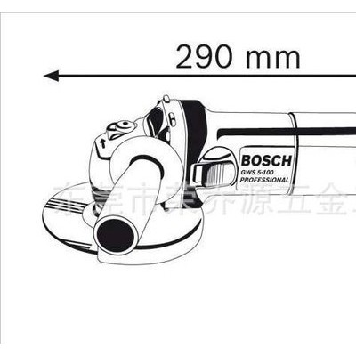 原装**德国博世BOSCH电动工具580W角磨机磨光机GWS图1