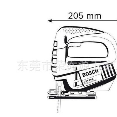 原装**BOSCH德国博世家用专业多功能电动工具曲线锯GST图1