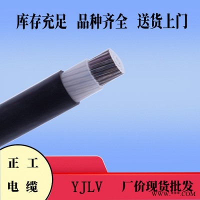 铝芯电缆 低压电缆 单芯YJLV 1X50电力电缆 规格齐全足米图1