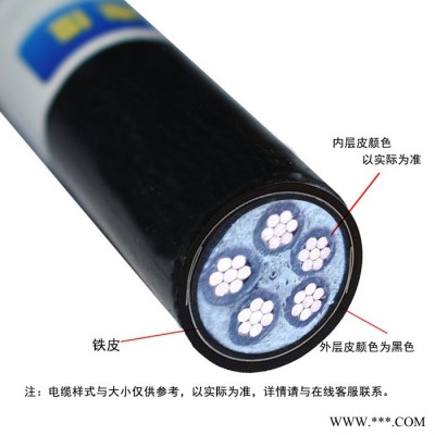 金环宇电缆 ZCN-YJV22-5X35平方 深圳阻燃耐火铜芯铠装五芯电缆图1