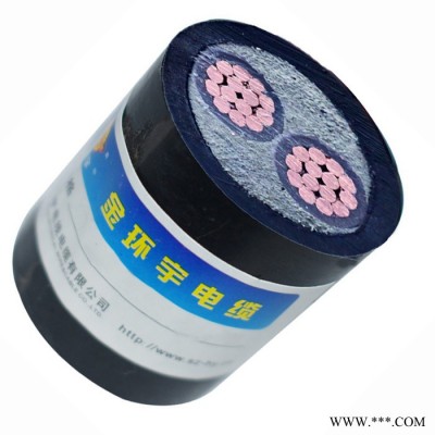 金环宇电缆 铜芯yjv电缆 ZA-YJV 2X6平方 阻燃电缆 低压电力电缆图7