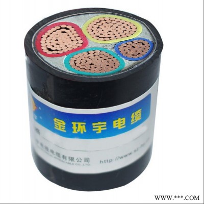 金环宇电缆 铠装电缆 阻燃电缆ZC-VV22 3*400+1*185铜芯 电力电缆图3