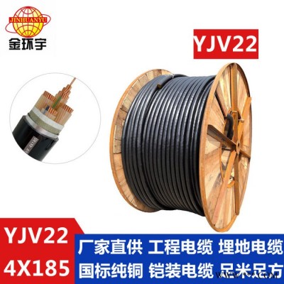 供应金环宇电缆，交联铠装电缆，YJV22 4*185，广东省电缆 YJV22 埋地电缆图3