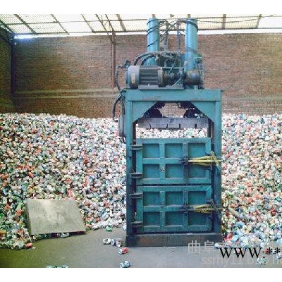 液压压力机价格秸秆打包机 金属打包机 半自动废纸液压打包机 立式液压打包机大型立式打包机 废纸箱打包机图5