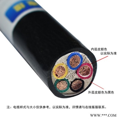 金环宇电线电缆 深圳电缆厂家 VVR 5*25mm2 铜芯 国标电缆 电力电缆图1