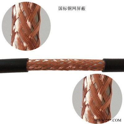 供应金环宇电缆，铜屏蔽软电缆，RVVP 8*2.5，国标 RVVP 多芯屏蔽电缆图3