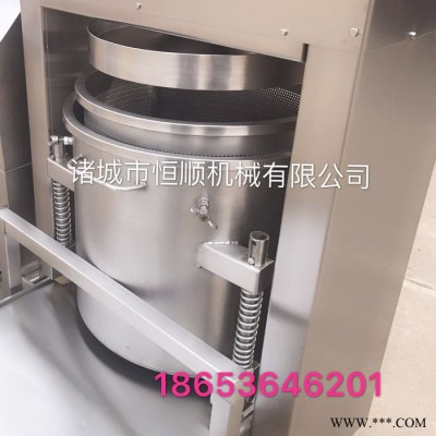 液压式立式压力机 牛油混合火锅底料分离机榨油机 猪油渣榨油机图2
