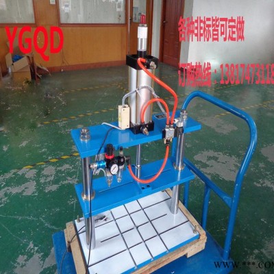 【直销】YGQD-80型台式气动压力机压力脚踏300公斤气动压力机图2