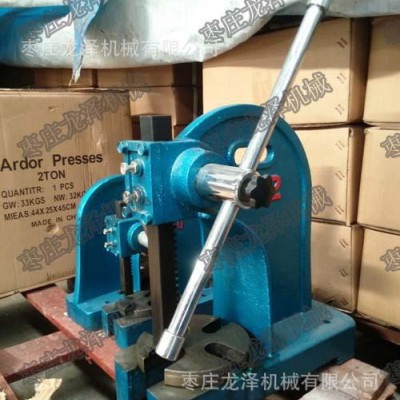 龙泽牌AP-2T手动台式压力机图2