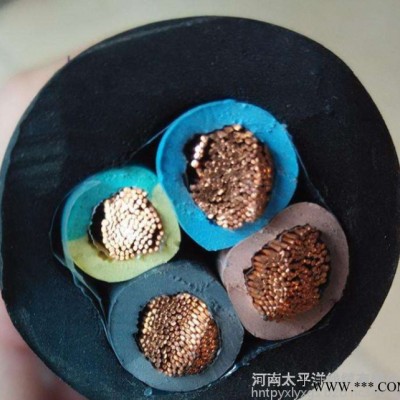橡套电缆yc3*35+1*16 yc重型橡套电缆图4