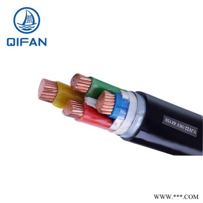 QIFAN/起帆电力电缆YJV22 2*1.5 低压电缆国标铜芯工程电缆厂家直售YJV电缆yjv22电缆YJV铜电缆图2