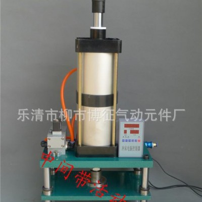 3吨 小型四柱气动冲床，三板定做，压皮革机 气动压力机