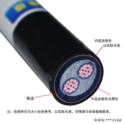 金环宇电缆 铠装电力电缆yjv22阻燃耐火电缆ZBN-YJV22-2X95平方图6