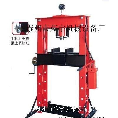 10T双柱式带表压力机 双柱式液压机 多功能手动/电动压力机 现货