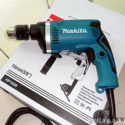 冲击电钻HP1630，正反转，710W大功率，原装牧田电动工具图3