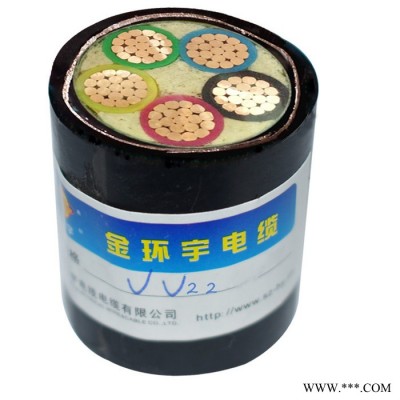 金环宇电缆 c类阻燃耐火电缆ZCN-VV22-5X6平方 vv22电力电缆图6