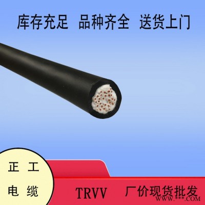 电梯专用监控视频线 拖链电缆 耐弯曲电缆 500万次 TRVV 10X0.3 电力电缆图2