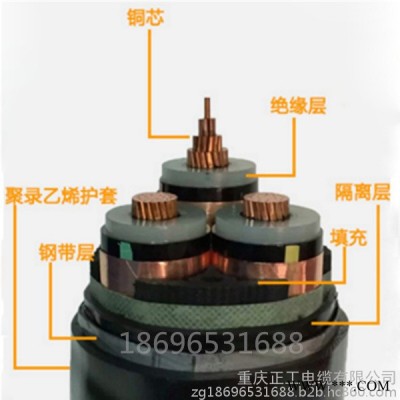 铜芯高压电缆-正工-YJV32-铠装高压电缆厂家-电线电缆-铝合金电缆图2