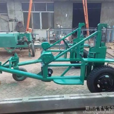 刻发  3T/5T机械式电缆拖车 液压式电缆拖车批发 电缆拖车厂家图2