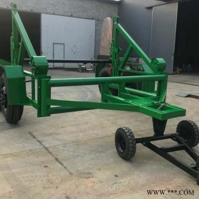 恒龙  电缆拖车-电缆放线拖车-3吨5吨电缆炮车图7