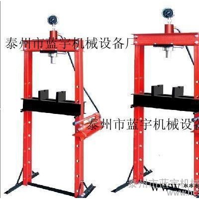 双柱式带表手动压机 手电两用压力机 龙门式液压机 移动式油压图3