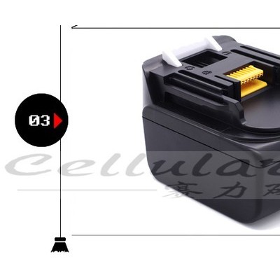**全新替代品MAKITA 牧田BL1430 14.4V 3.0Ah电动工具电图3