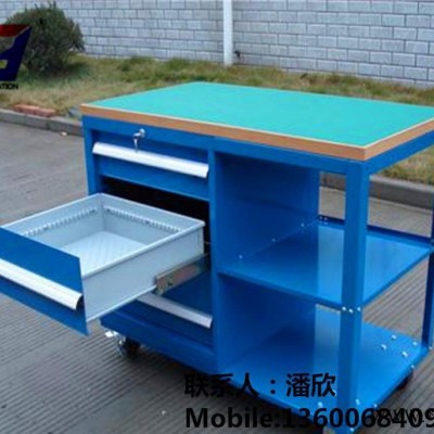 称动带门工具车 抽屉式五金工具车 直销移动工具车图3