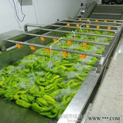 佳品机械 净菜清洗线 蔬菜加工设备生产线，蔬菜加工成套设备，速冻蔬菜加工设备图1
