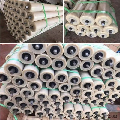 鼎越定制厂家生产尼龙托辊 槽型托辊 尼龙辊子 输送机托辊 耐酸碱高分子托辊 平行托辊图4