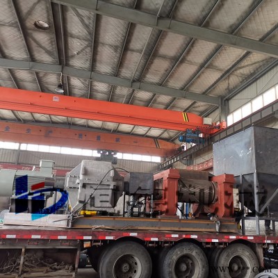 恒德680废轮胎加工设备 旧轮胎加工设备 橡胶颗粒加工设备 废旧轮胎粉碎设备图4