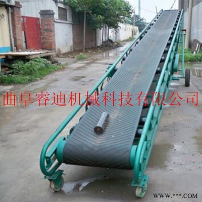 大倾角皮带输送机  皮带输送机大型辊子输送机图4