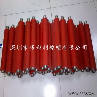 供应聚氨酯胶辊，辊子包优力胶，辊子包聚氨酯，辊子包胶，包胶辊图3