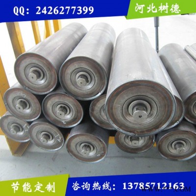 树德矿山设备专业生产 铁质辊子 橡胶托辊 陶瓷托滚 尼龙托辊及绝缘托辊 不锈钢托滚图5