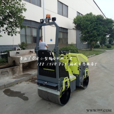 1吨小型压路机二个辊子都有驱动马达双驱动驾乘式压路机压土机图2