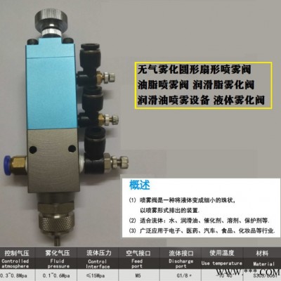 油脂喷雾阀 喷嘴 黄油雾化系统图2