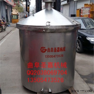 **家庭小型酿酒设备规格 圣嘉白酒蒸馏设备 不锈钢酿酒设备加工定做