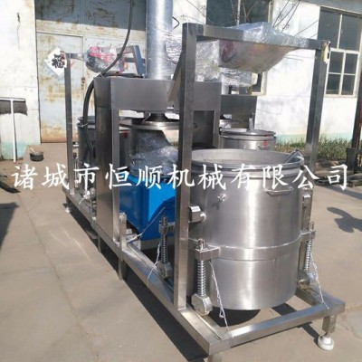恒顺动植物压榨机 动物油渣压榨机 动物油脂榨油机图1