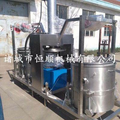 恒顺动植物压榨机 动物油渣压榨机 动物油脂榨油机图3