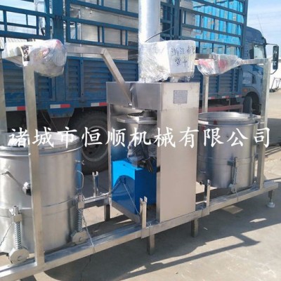 恒顺动植物压榨机 动物油渣压榨机 动物油脂榨油机图2