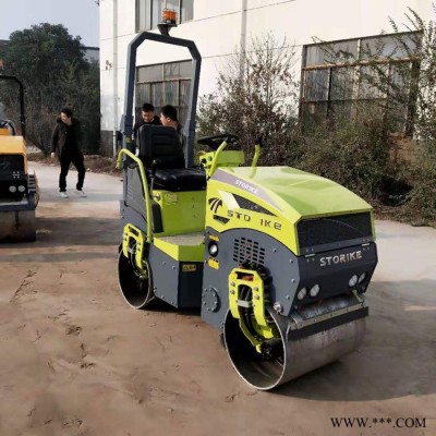思拓瑞克ST1000 鹤壁市震动型压路机 座驾压路机 双轮辊子图2