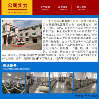 亚王电泳加工周期2-3天 电泳阳极循环设备加工图7