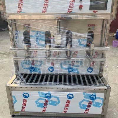 沧狮 山东新型食用油灌装机 全自动油脂灌装机价格图5