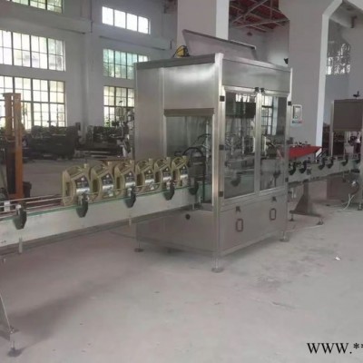 沧狮 山东新型食用油灌装机 全自动油脂灌装机价格图6