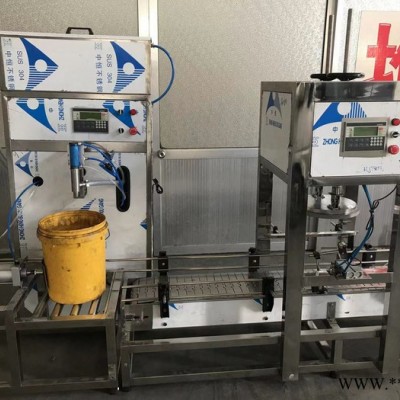 沧狮 山东新型食用油灌装机 全自动油脂灌装机价格图4