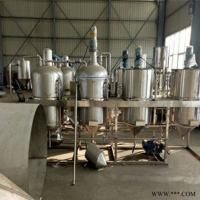 厂家直供 山茶籽油加工精炼设备 油脂脱色精炼机 核桃油精炼加工设备图3