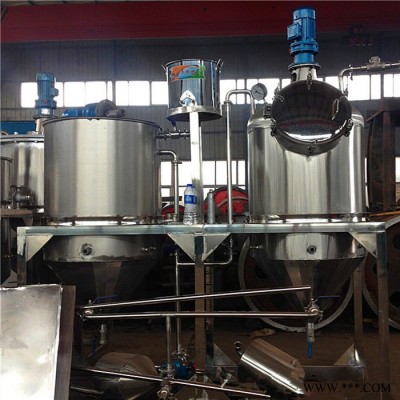厂家直供 山茶籽油加工精炼设备 油脂脱色精炼机 核桃油精炼加工设备图2