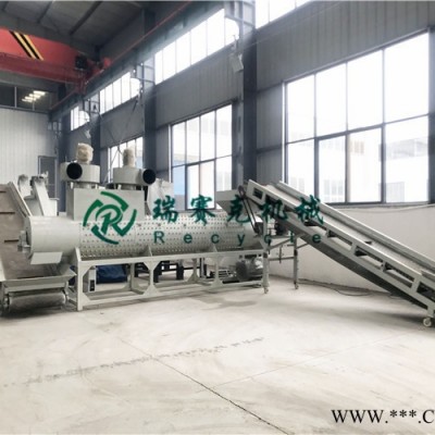 pet塑料清洗设备 pet塑料加工线 塑料清洗回收生产线 pet加工处理设备线图2